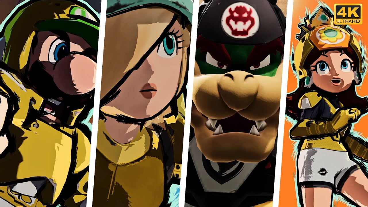 Luigi Vs. yoshi - Mario Strikers: Battle League