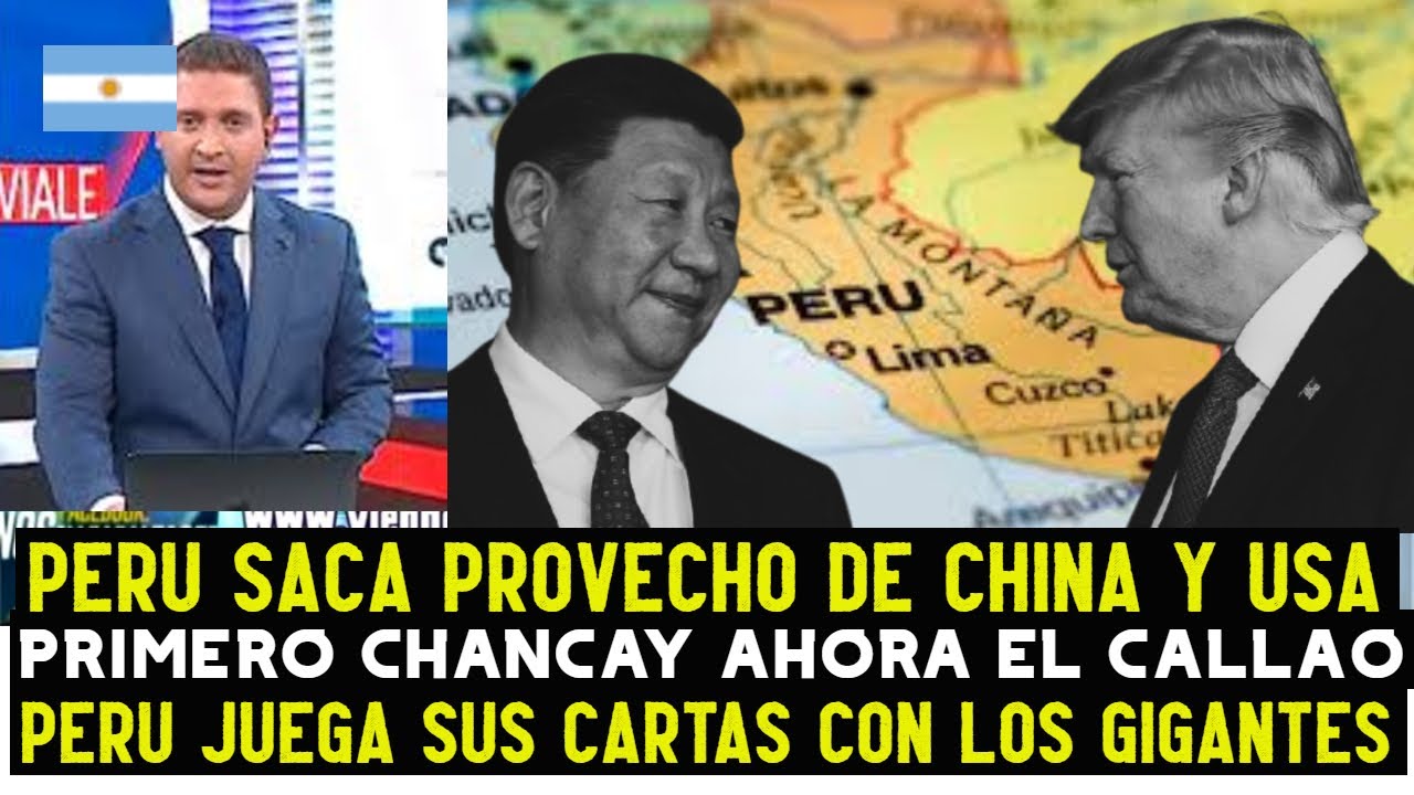 ARGENTINOS NO PUEDEN CREER COMO PERU SACA PROVECHO DE CHINA Y USA PARA QUE INVIERTAN EN PERU