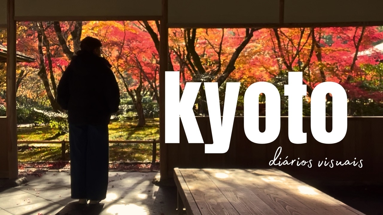 eu viajei sozinha pro japão | diários visuais de uma introvertida explorando quioto com calma