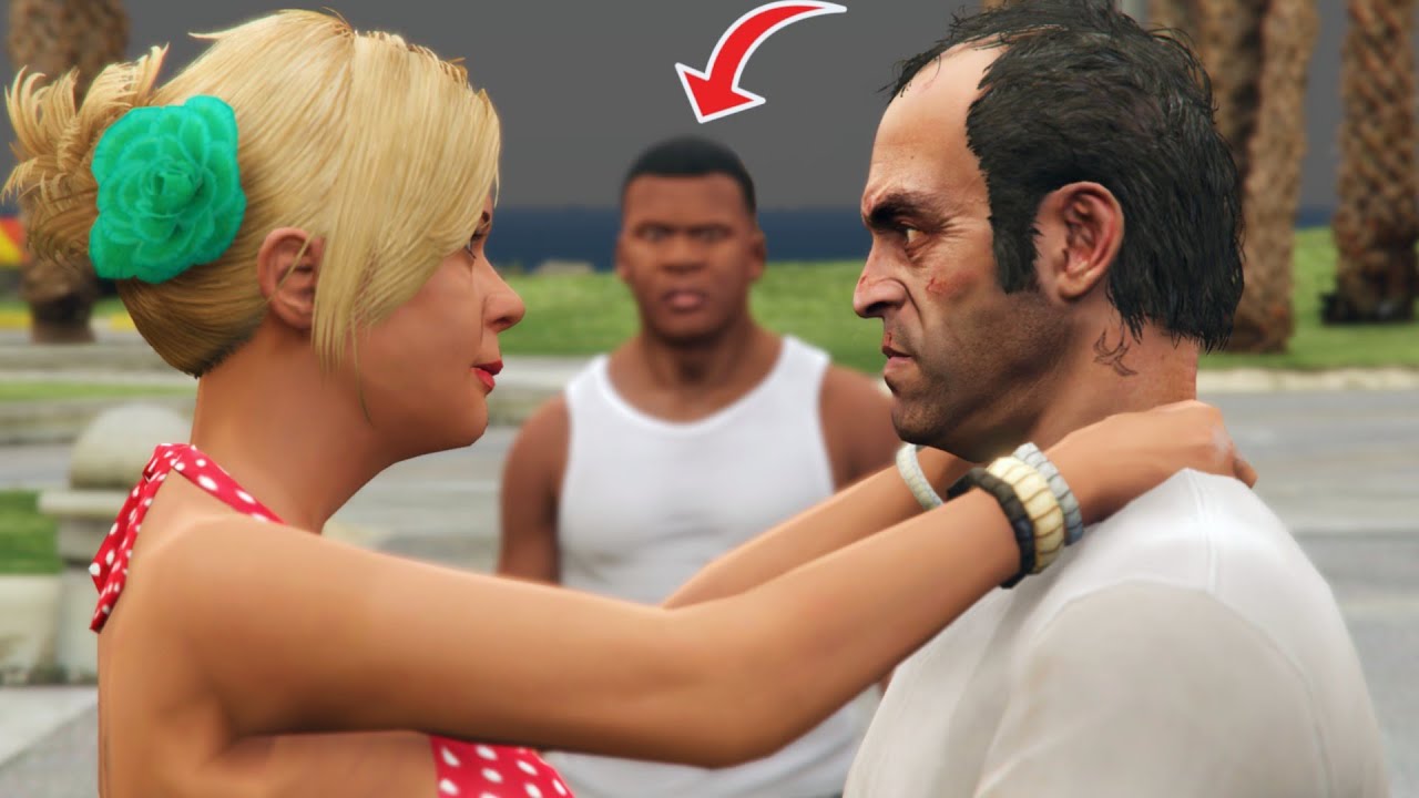 Франклин убивает Тревора — предательство друга в GTA 5