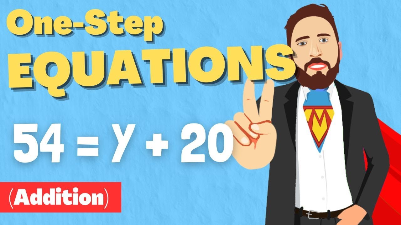 How To Solve: ONE STEP EQUATIONS | Year 7 Maths Lesson UK