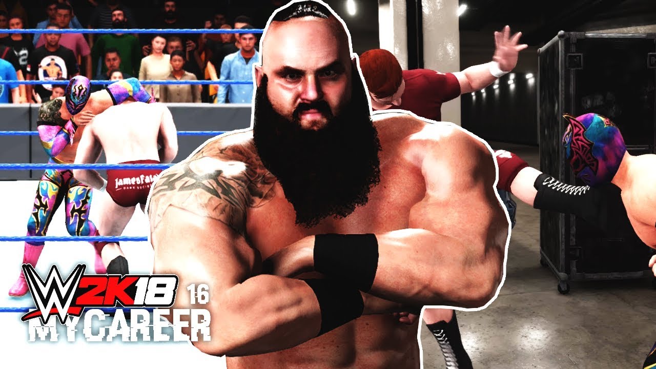 WWE 2K18 My Career Mode Ep 16 - Braun Strowman Needs Help?! With WHO?!