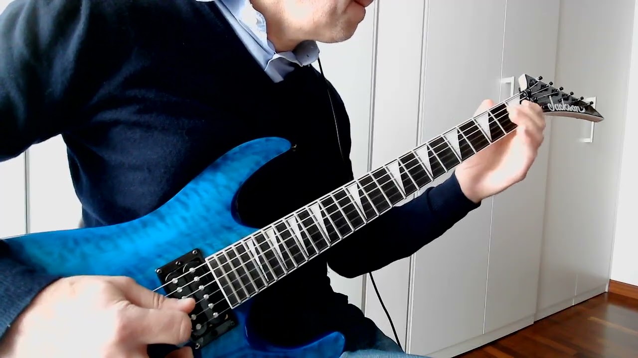 Van Halen Runnin' with the devil guitar cover
