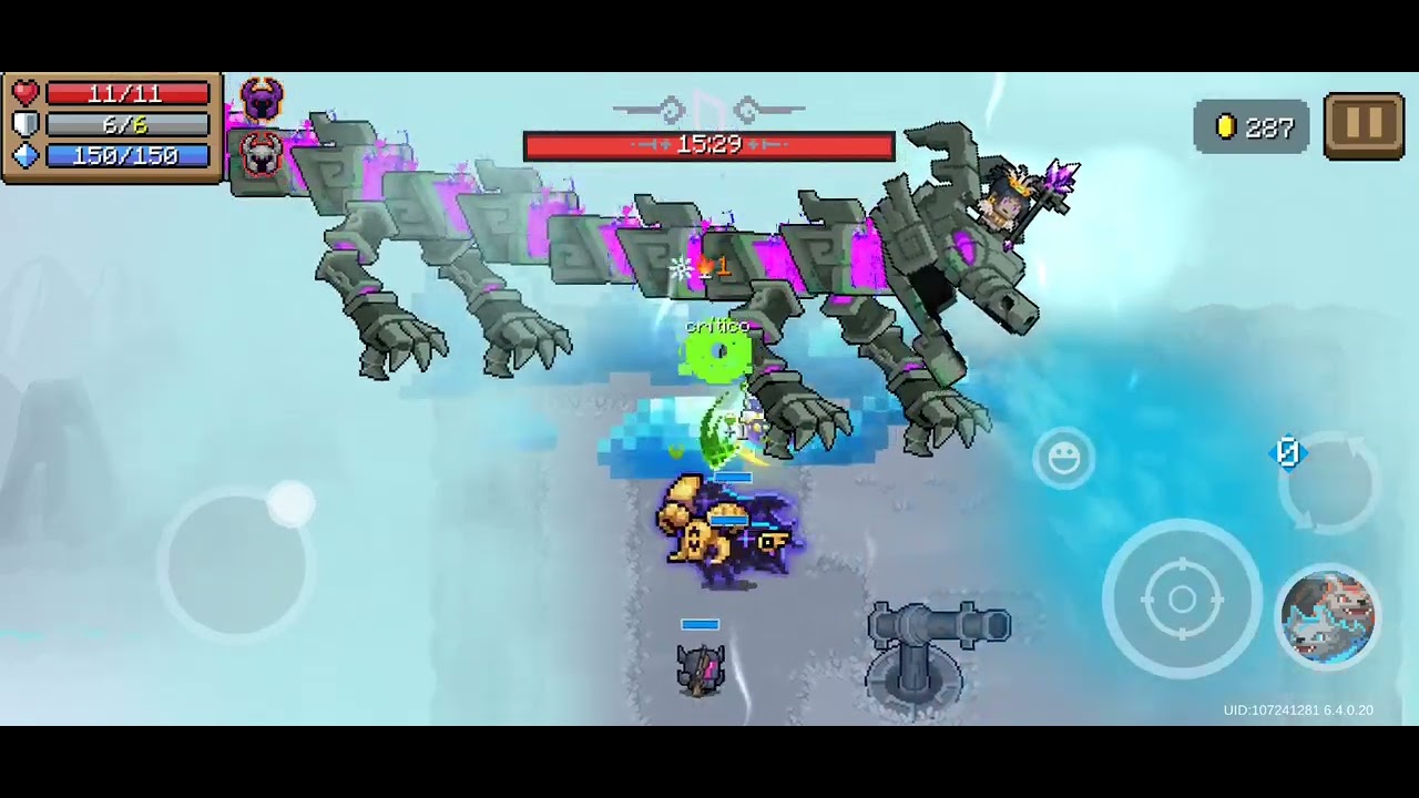 Boss Rush apelativo sem armas druida 4-5 Soul knight