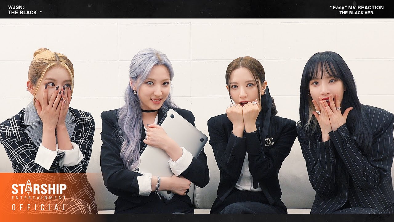[Special Clip] 우주소녀 더 블랙 (WJSN THE BLACK) - Easy Music Video Reaction - 더 블랙 ver.