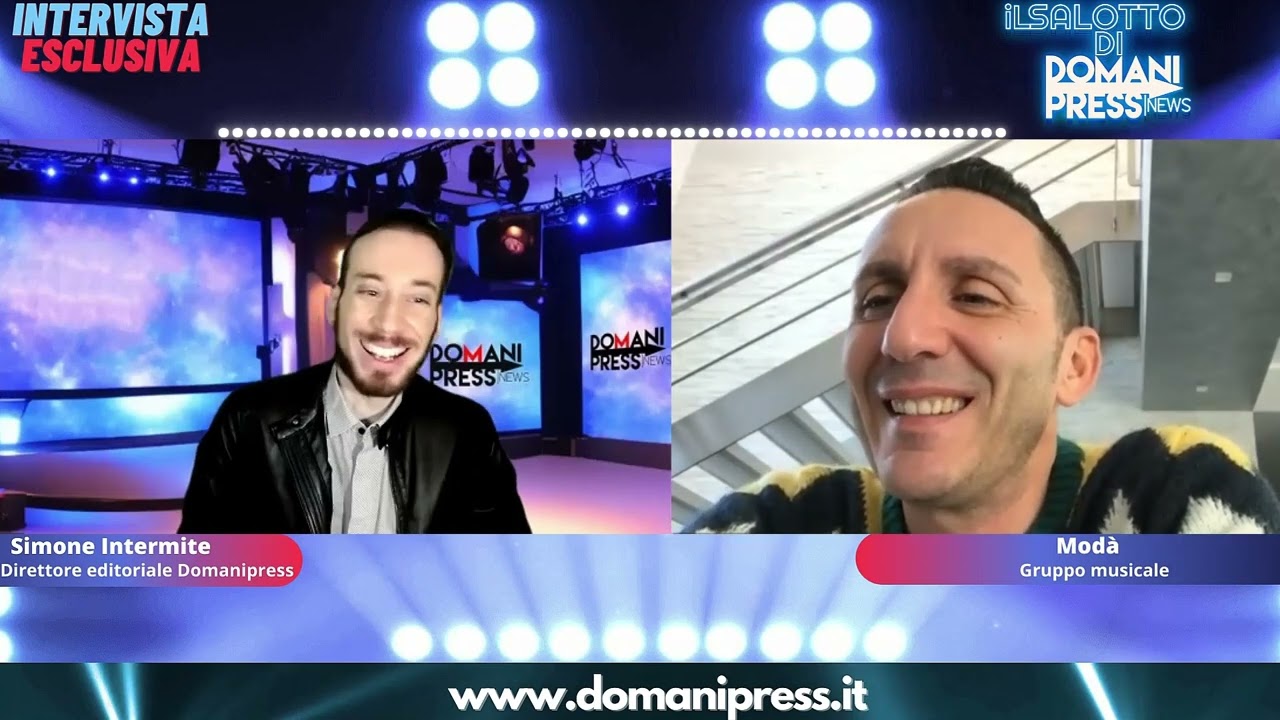 Domanipress | Intervista Esclusiva ai Modà (Speciale Sanremo 2023)