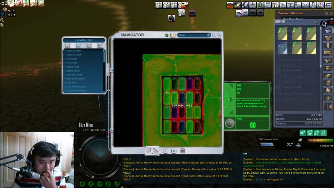 Just Mining (Entropia Universe) Episode 16 - Mining In HELL!
