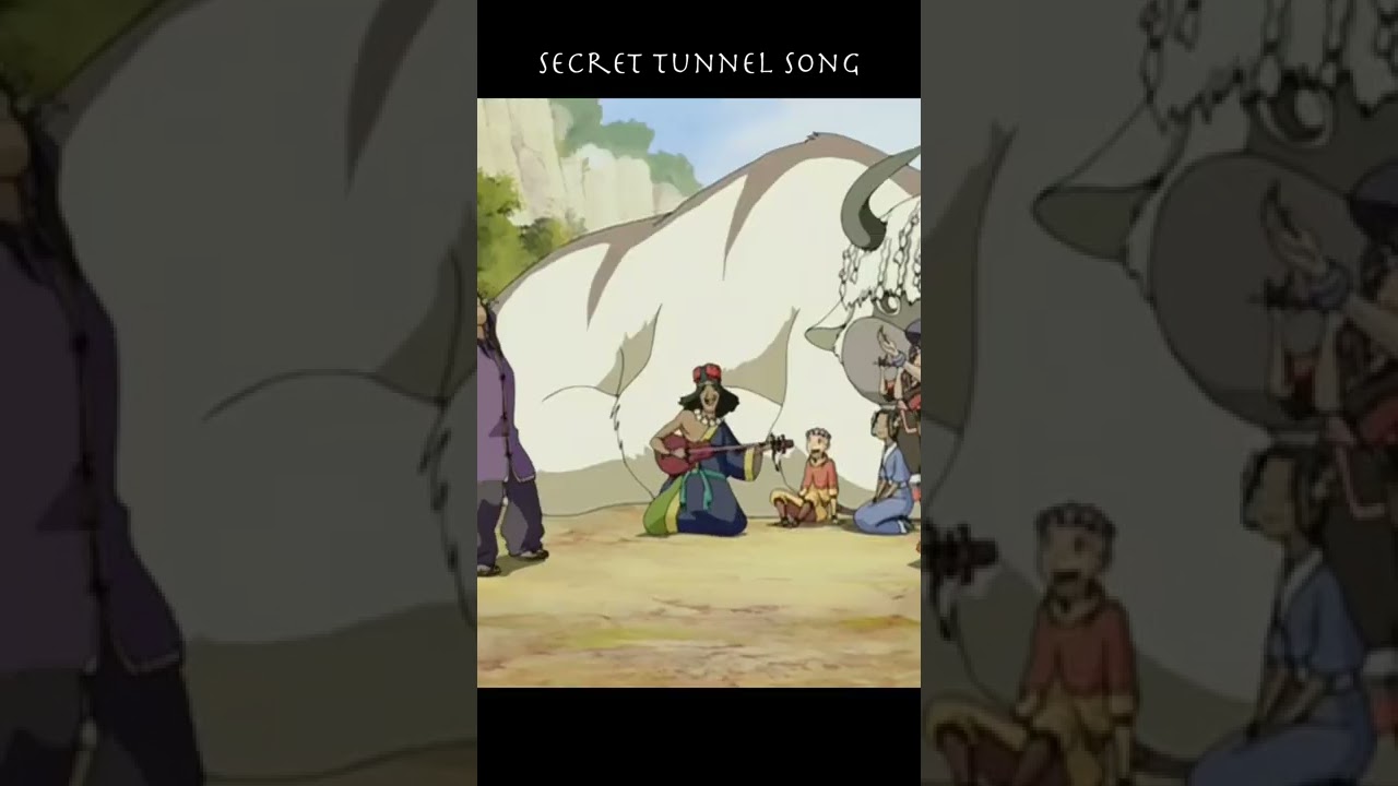 Avatar The Last Airbender - Secret Tunnel Song #shorts