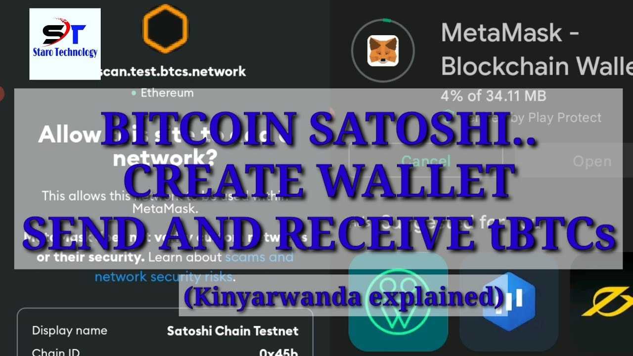 CORE/BTCs 005: TestNet: How to create wallet || Send and Receive tBtCs (Kinyarwanda Explained)