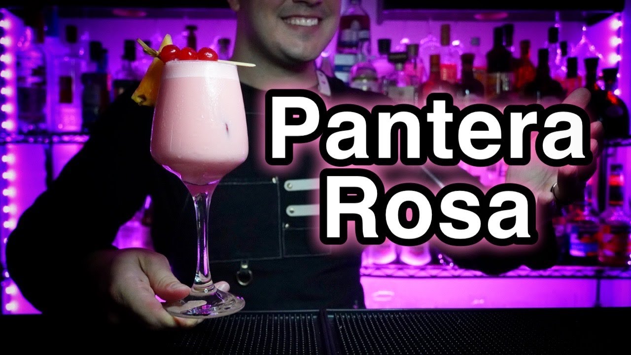 🐆 Cocktail Pantera Rosa 🌸 