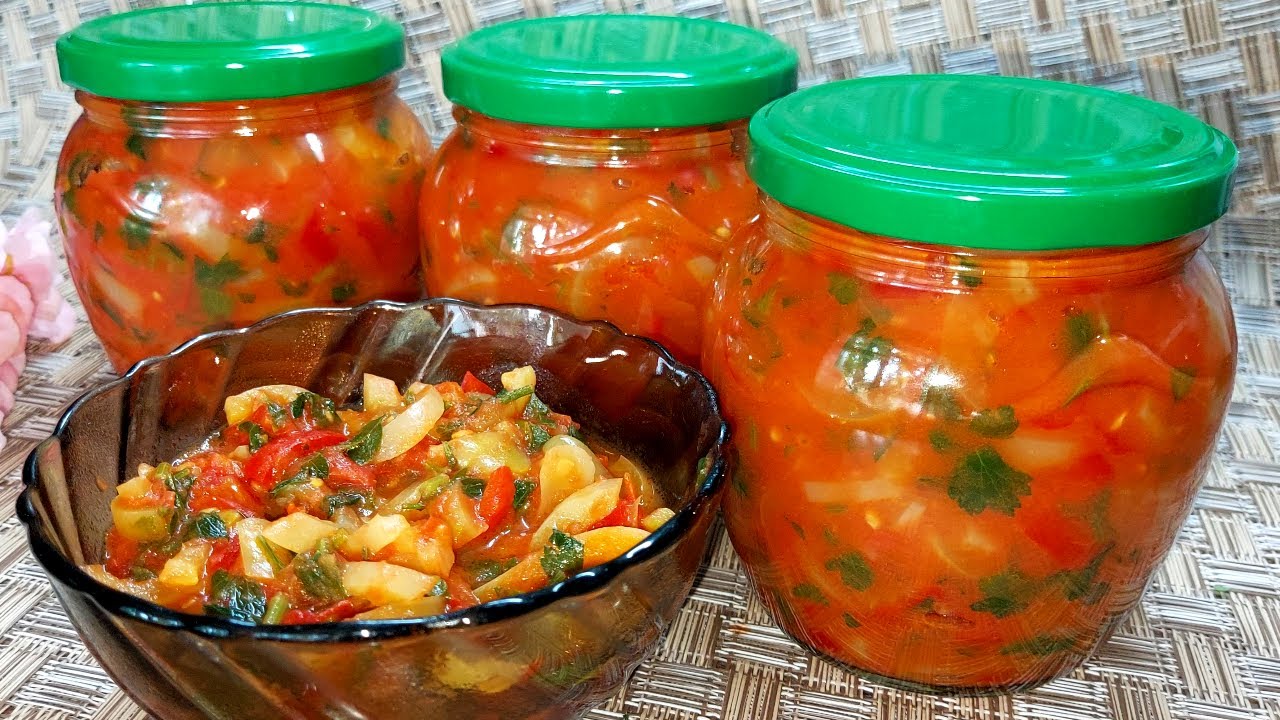 ЗАЖАРКА из Перца на Зиму. Вкуснейшая добавка к любому блюду. Хоть на хлеб мажь.
