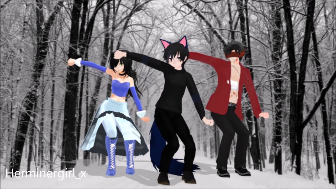 MMD - Aphmau, Ein and Aaron - Follow The Leader {Aphmau} [Request]