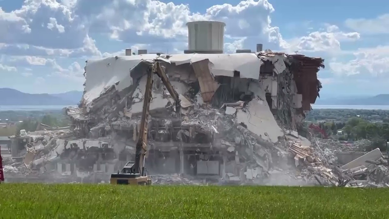 Video of the Day: Demolition goes underway for the Provo Temple