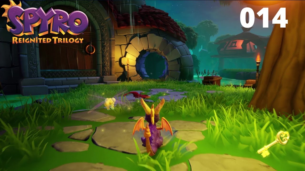 Spyro Year of the Dragon Walkthrough Deutsch Part #14, Spukende Sümpfe 100% mit Trophäe/FP