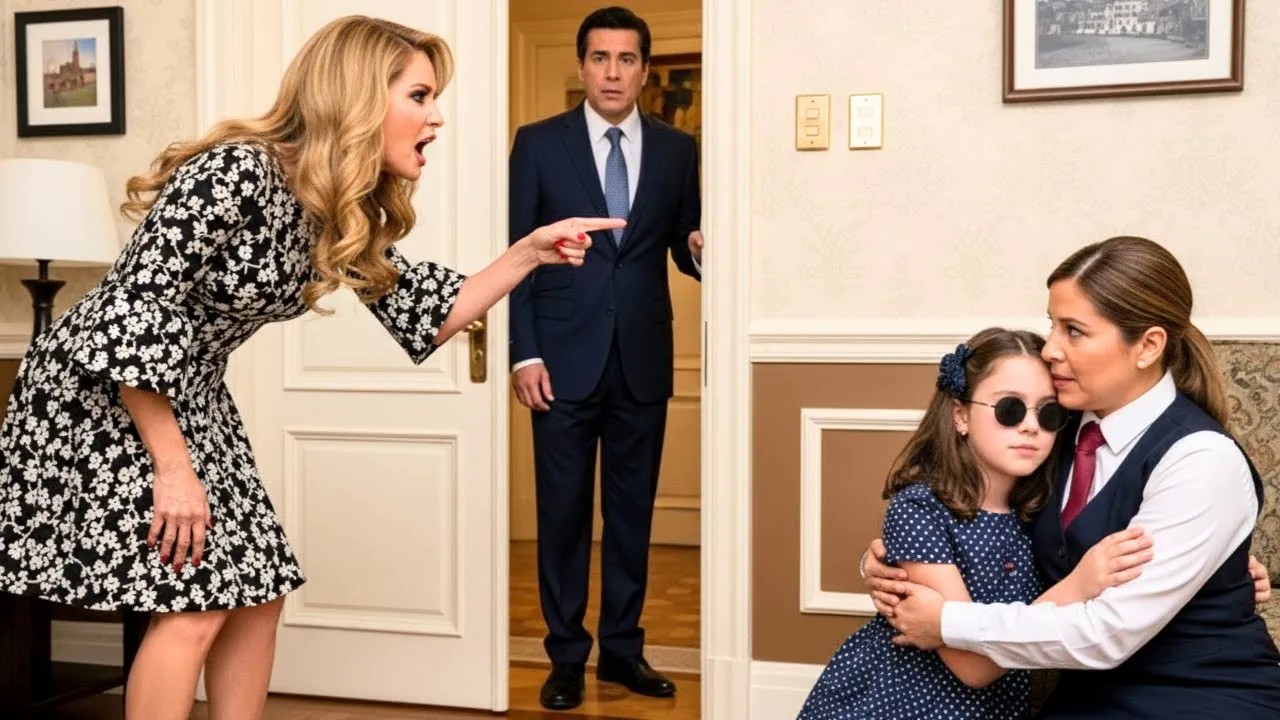 MILLONARIO SORPRENDE A LA EMPLEADA PROTEGIENDO A SU HIJA CIEGA, ¡LO QUE VE LO DEJA SIN PALABRAS