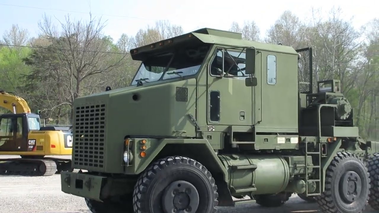 1999 HET M1070 8x8 Recovery truck Heavy Haul C&C Equipment