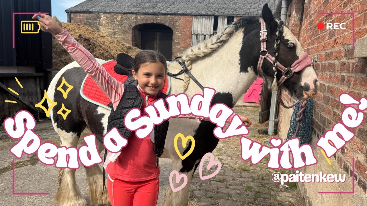 SPEND A SUNDAY WITH ME! | As a horse owner and holiday shopping at Trafford Centre for Disneyland! 
