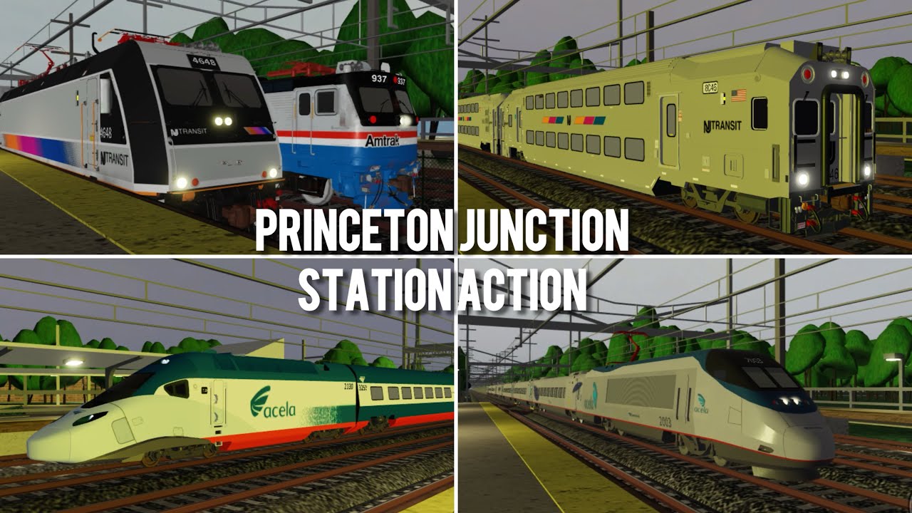 Action At Princeton Junction Station - Roblox Northeast Corridor