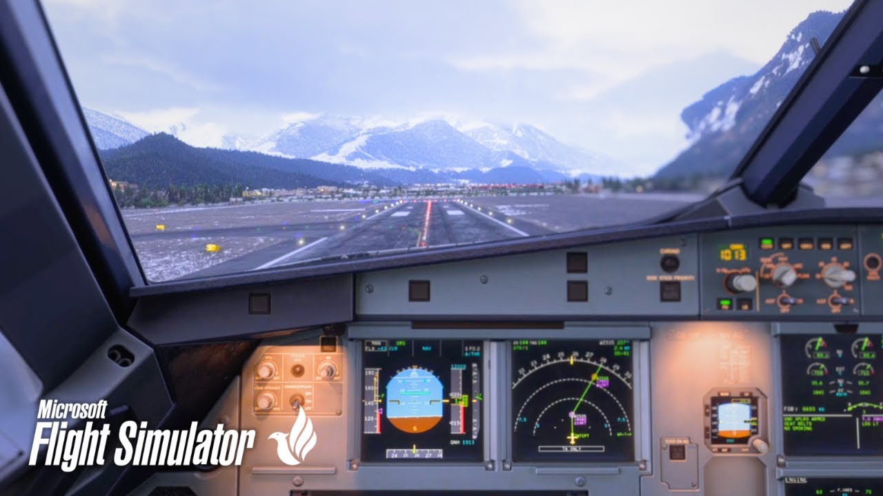 INSANE REALISM! (How I Get This Realism on RTX 5070 Ti) MSFS 2024 | A320 TRICKY Innsbruck Departure