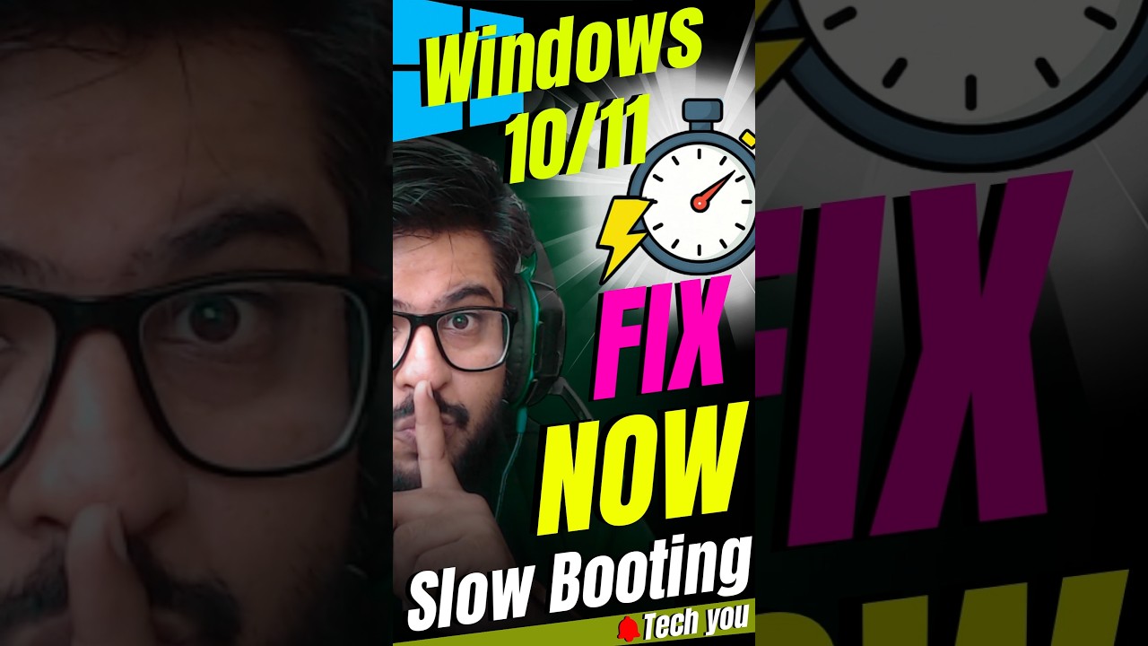 How to Fix Slow Booting in Windows 10/11 | Boost Startup Speed 2025