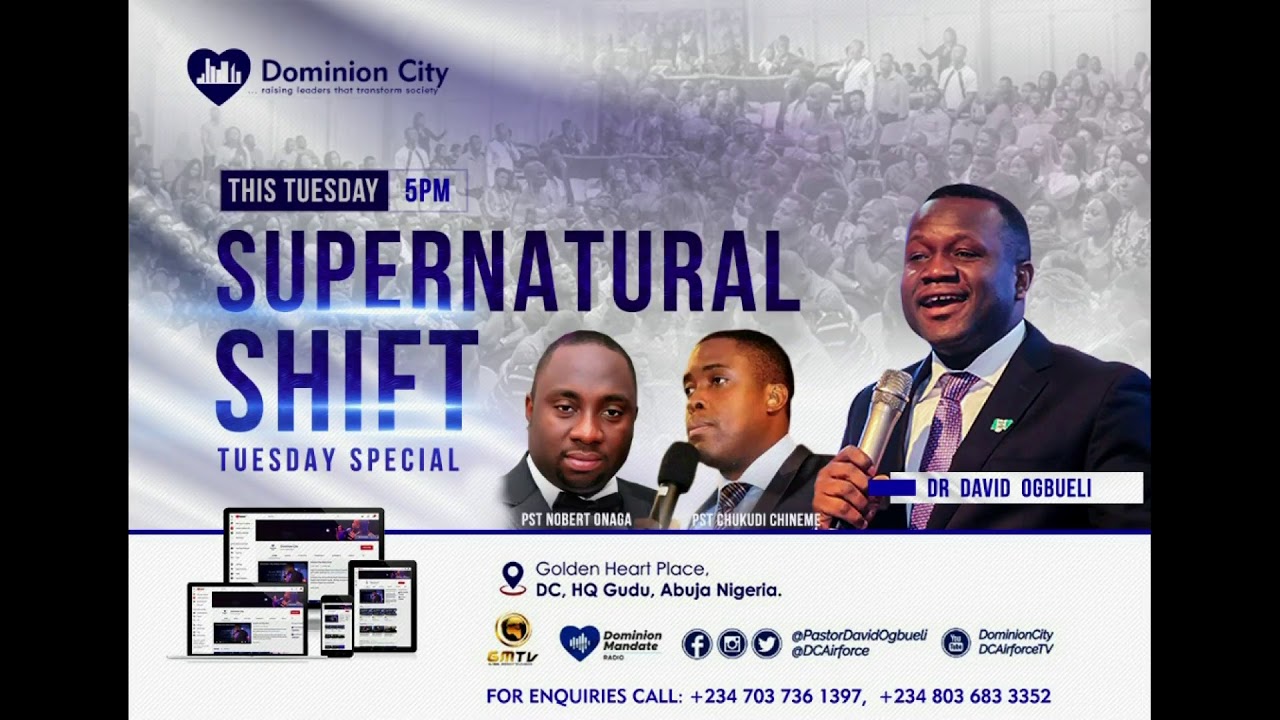 SUPERNATURAL SHIFT (2) |LIVE With Dr David Ogbueli
