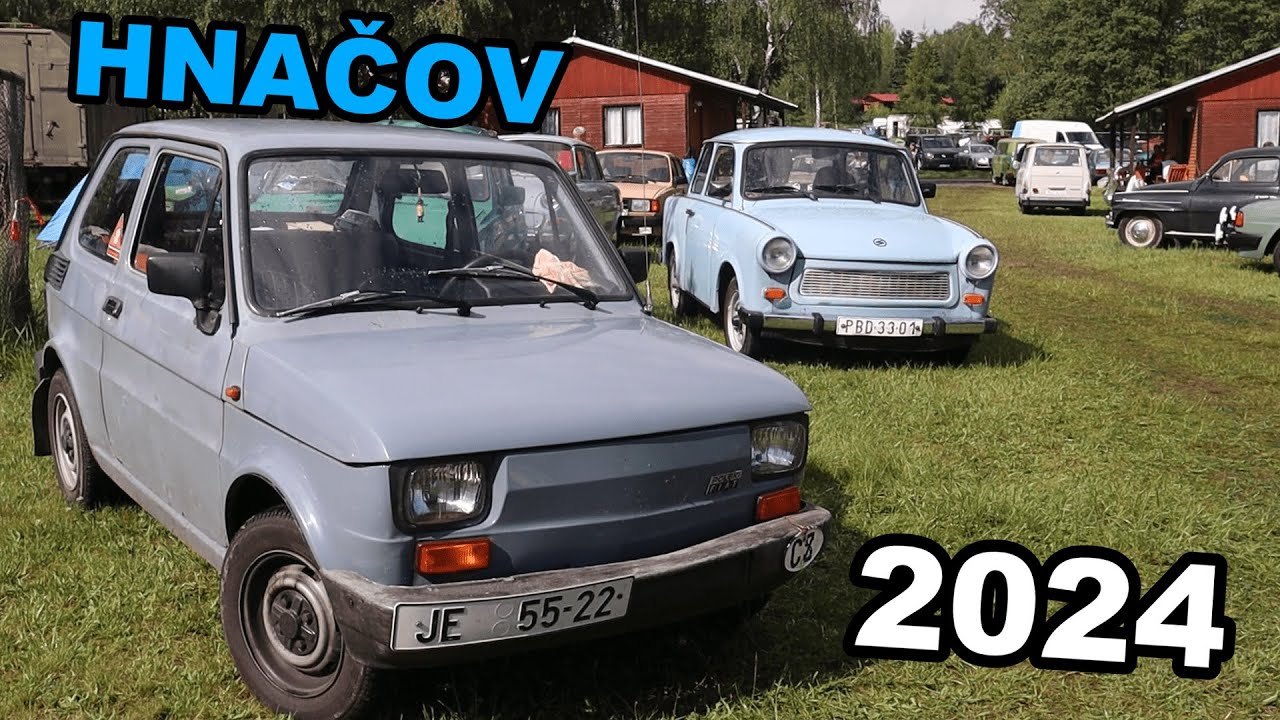 Jubilejní 10. sraz Socialistických vozidel Hnačov 2024