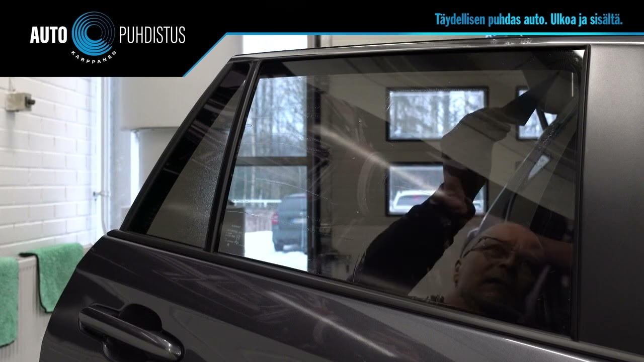 Auton ikkunoiden tummentaminen - ammattilaisen käsityönä
