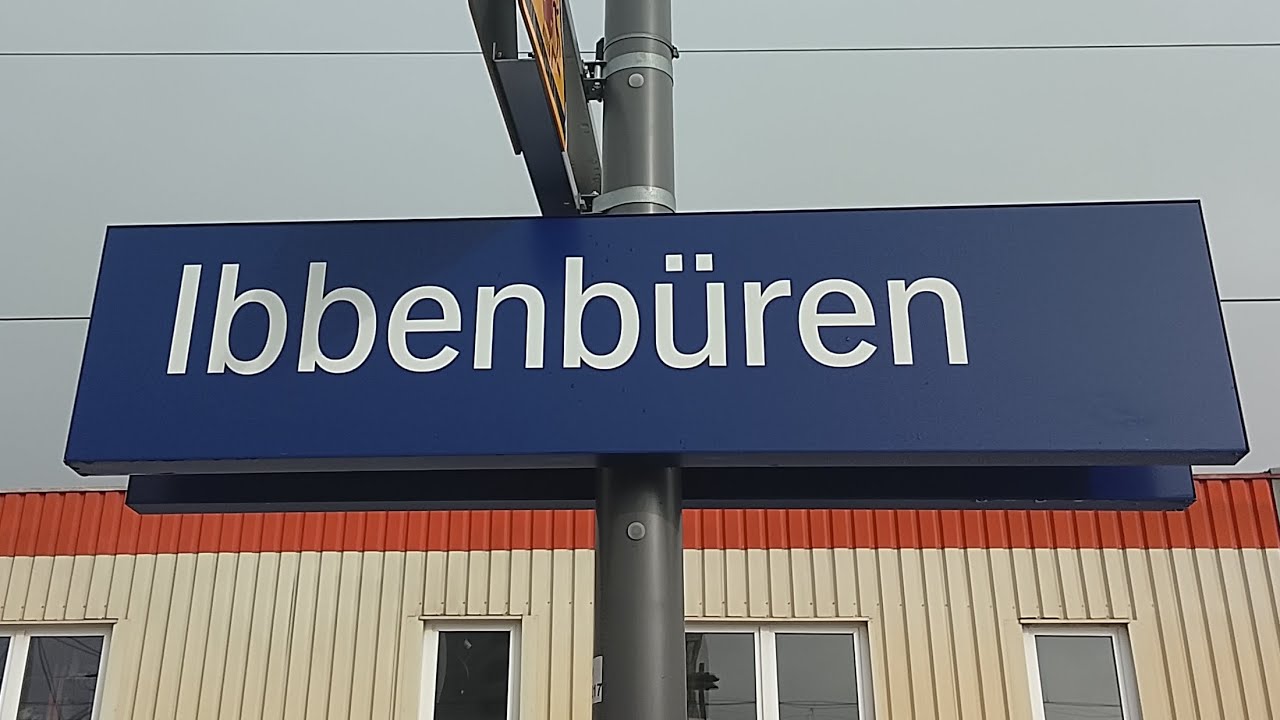 Der Bahnhof Ibbenbüren – The Train Station Ibbenbüren