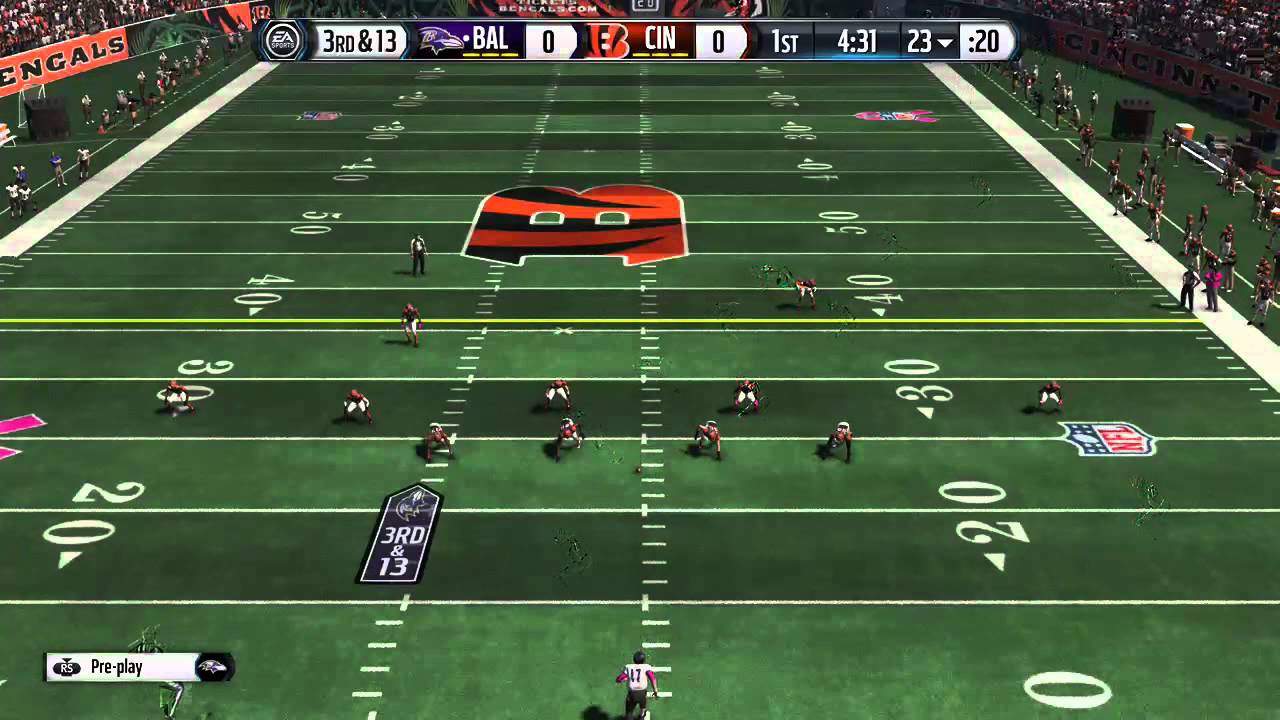 Madden 15 Glitch - CFM - Disappearing Offense