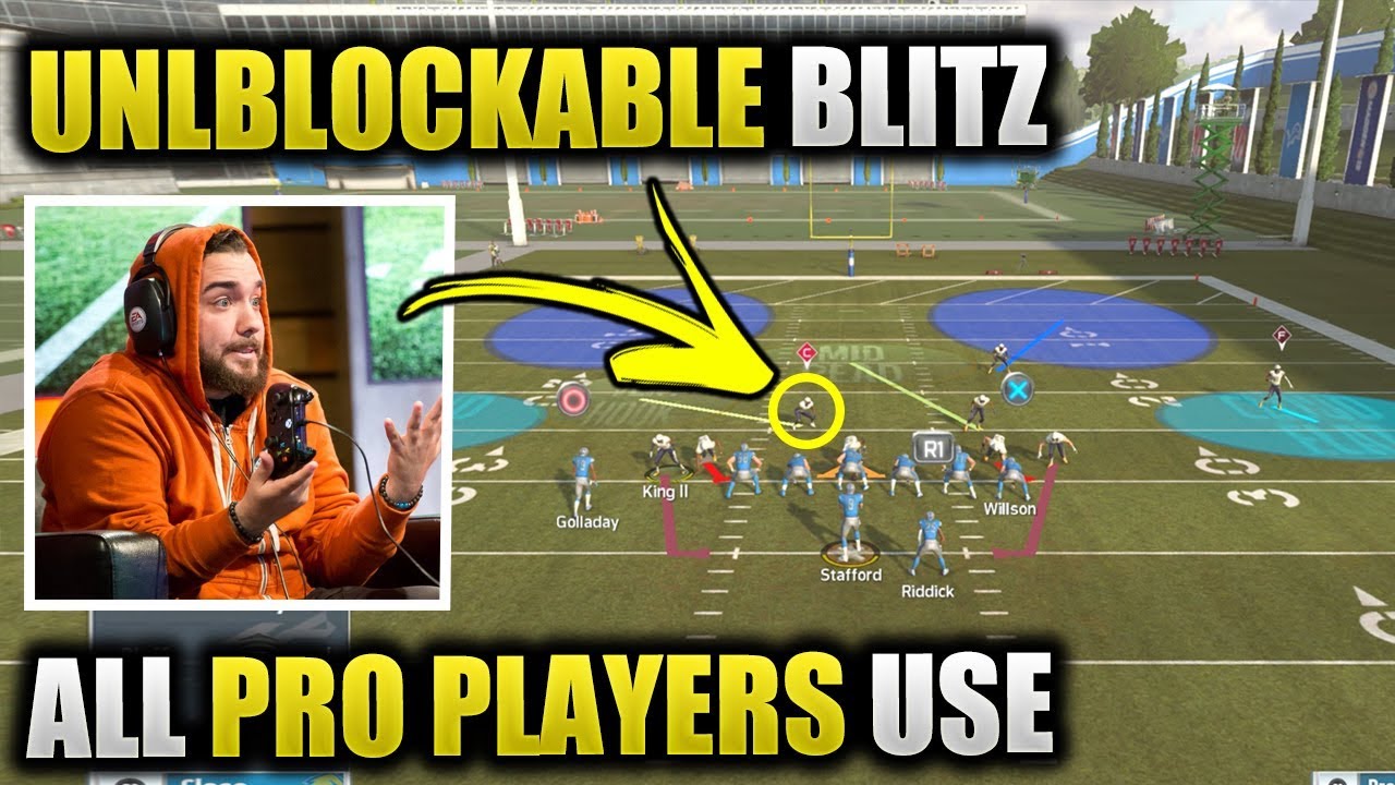 UNBLOCKABLE BLITZ ALL PRO PLAYERS USE | Insane Easy Nano Blitz Glitch Set Up | Madden 19 Tips