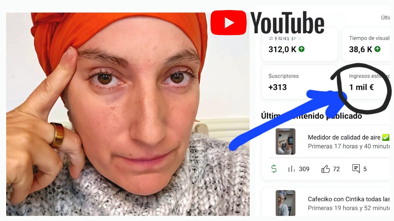 Cuanto gano con 1 canal pequeño en Youtube 💰 Consejos para empezar en #youtube