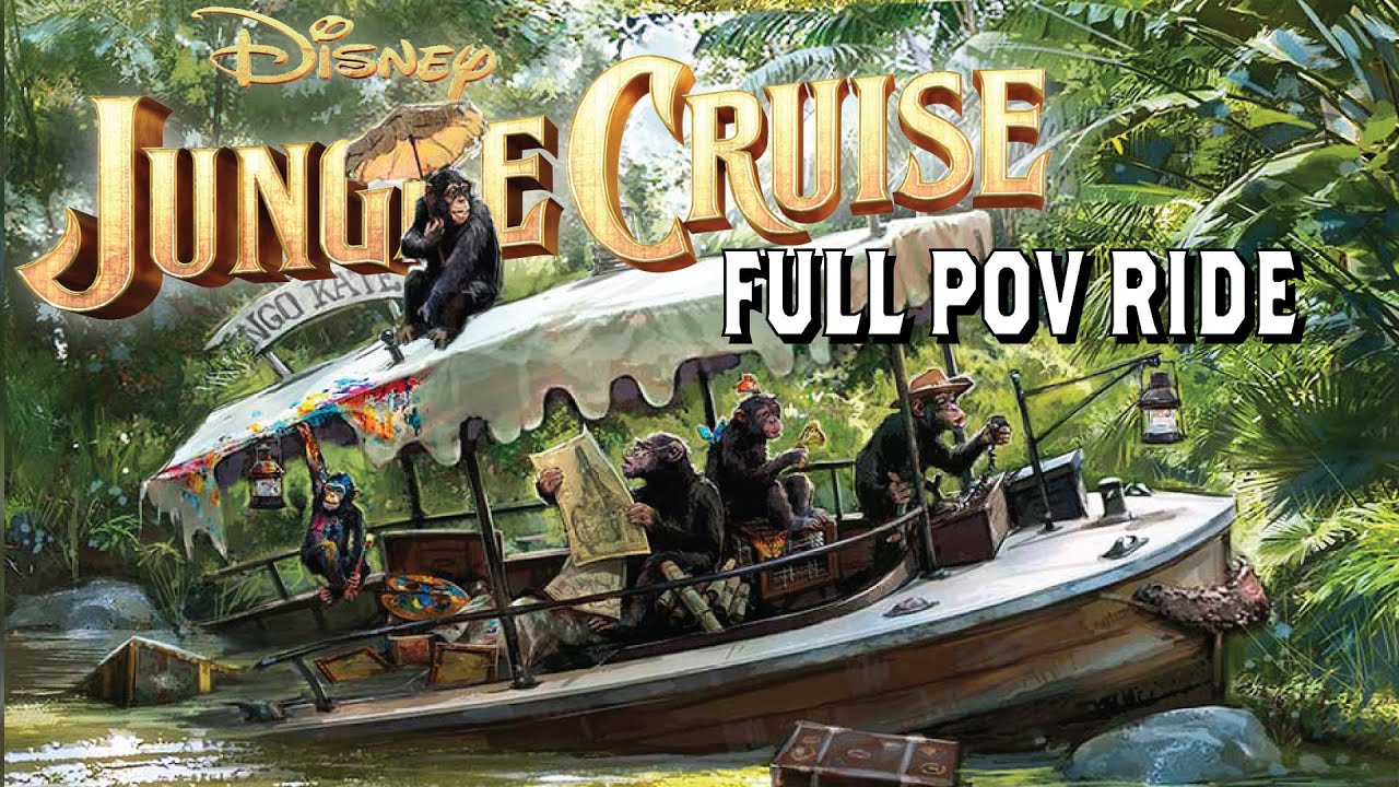 [4K] NEW Jungle Cruise Ride at Disneyland
