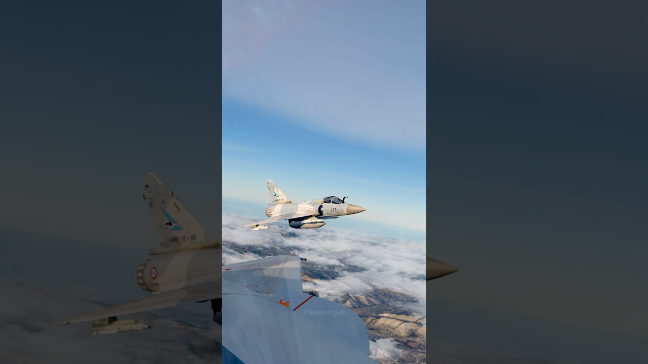 Mighty deltas 💪🇫🇷 | Falcon BMS 4.38 #falconbms #mirage2000
