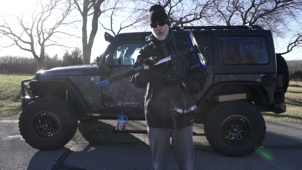 Joytutus Snowbrush, Scraper, Squeegee  - good for all seasons of the year.