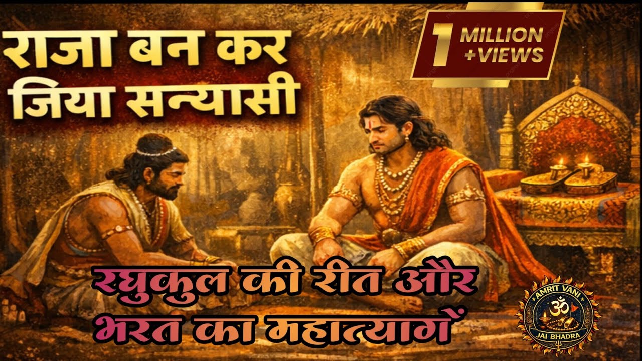 भरत का त्याग | राजपाट मिला फिर भी खड़ाऊं से शासन | Ramayan Story