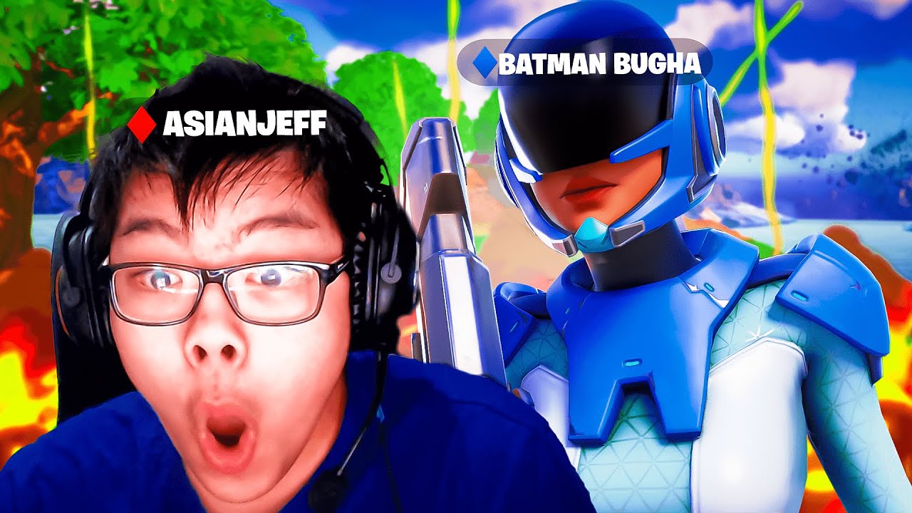 Batman Bugha vs Asian Jeff on NA CENTRAL 🥊