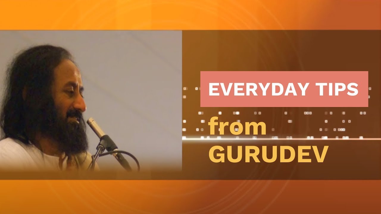 Stellar TIPS For True Happiness | Gurudev