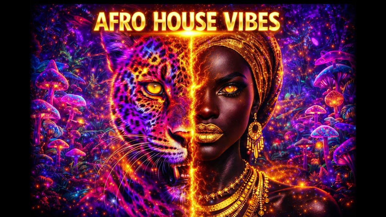 AFRO HOUSE VIBES 2026 🐆Neon Leopard Deep Tribal Mix #afrohouse #leopardneon #deepafrohouse #amapiano