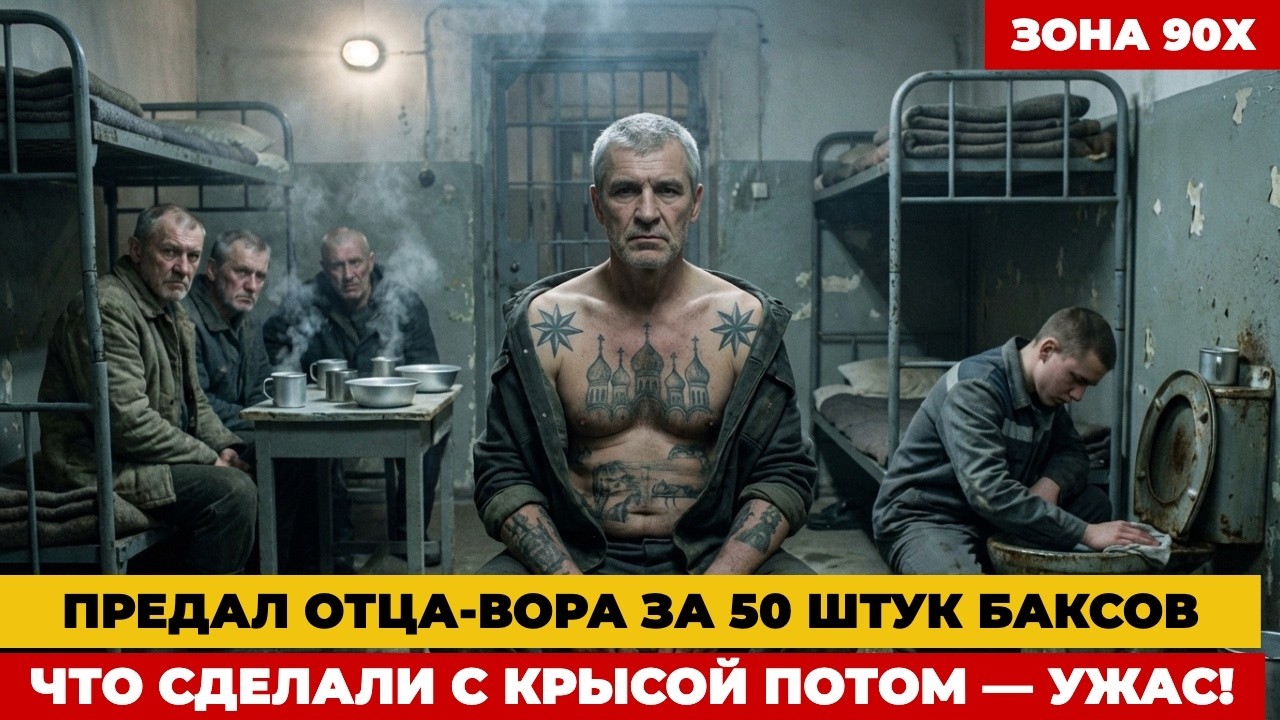 ПРЕДАЛ ОТЦА-ВОРА, СДАЛ МЕНТАМ ЗА БАБКИ — А ПОТОМ ЕГО РАЗОРВАЛИ НА СХОДКЕ !
