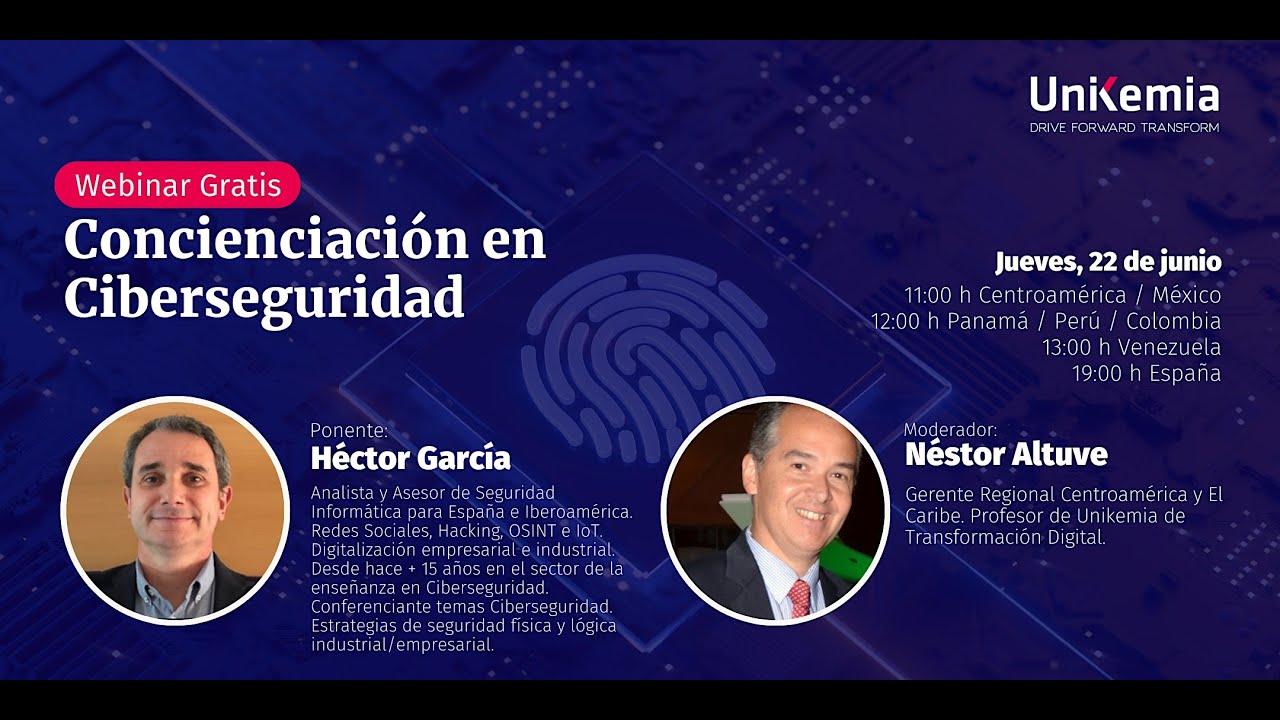 Webinar: Concienciación en Ciberseguridad