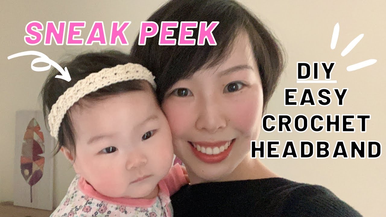 LACE HEADBAND &middot; Free Crochet Pattern Preview &middot; Quick, Easy, & Adjustable for Any Head Size!