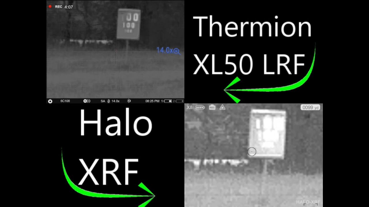 Видеосравнение тепловизионных прицелов Pulsar Thermion 2 LRF XL50 HD и N Vision Halo XRF