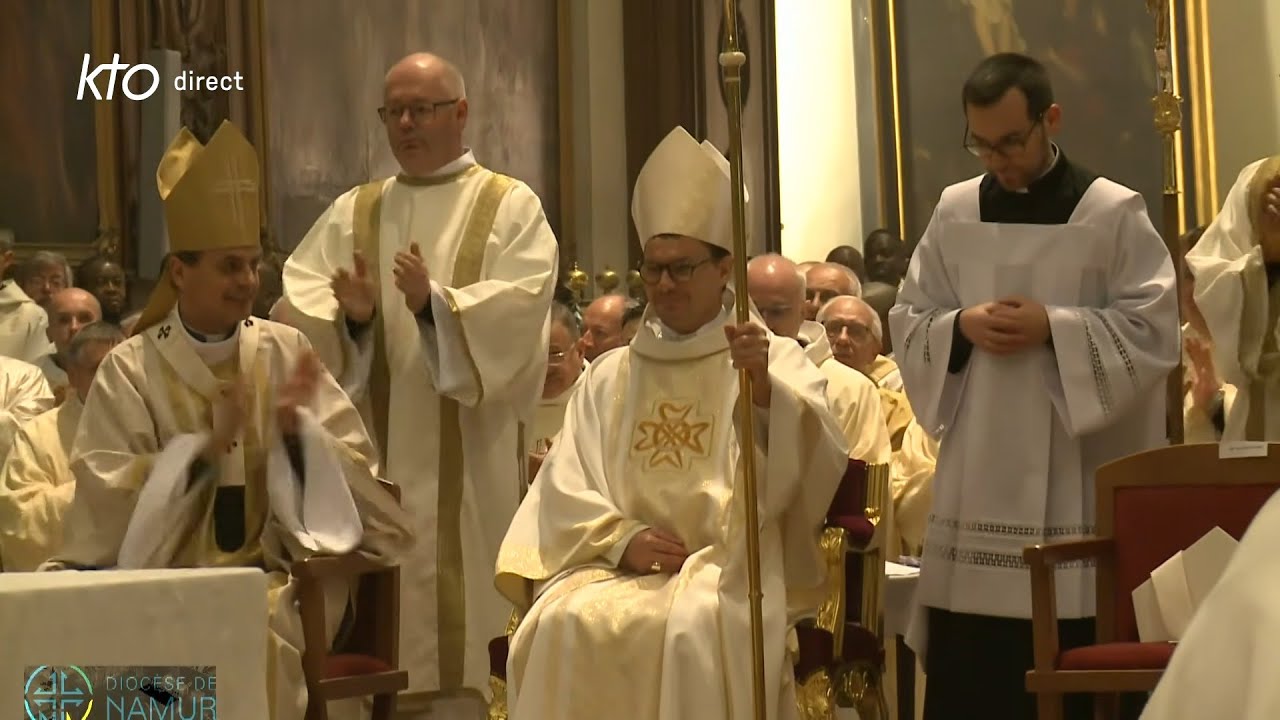 Messe d'ordination épiscopale de Mgr Fabien Lejeusne, évêque de Namur (Belgique)
