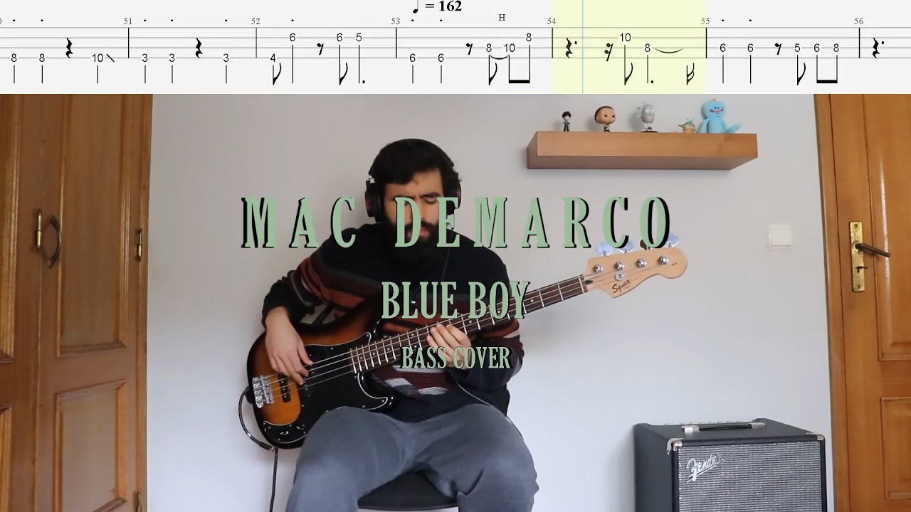 Mac DeMarco // Blue Boy [Bass Cover + Tabs]