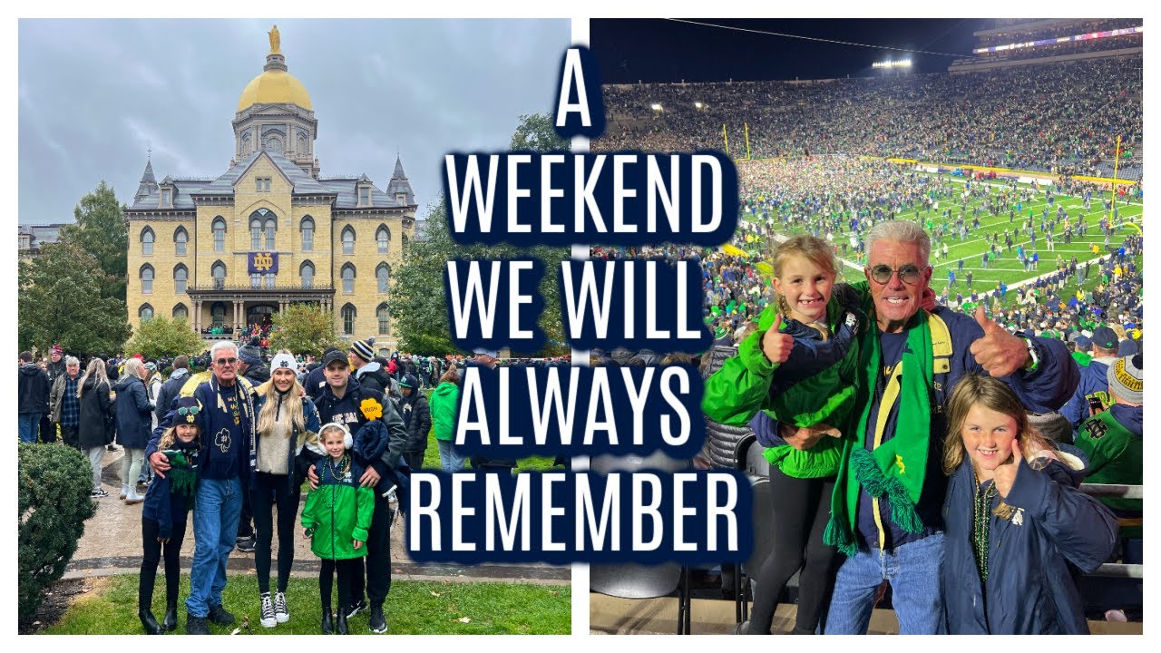 OUR FAMILY TRIP TO SOUTH BEND | Notre Dame vs. USC 2023 | Tara Henderson