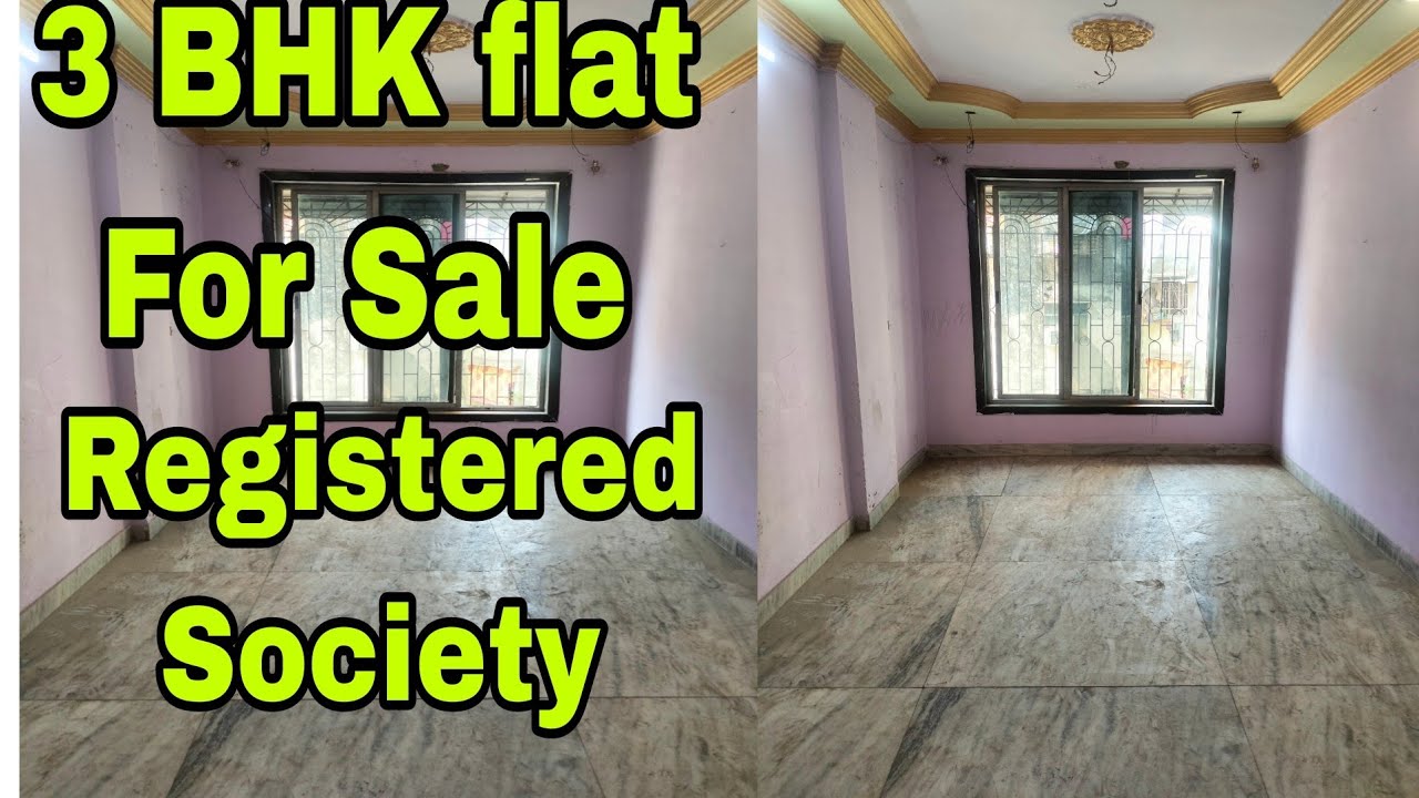 3 BHK FLAT FOR SALE IN REGISTERED SOCIETY, ROAD TOUCH PROPERTY.(NEGOTIABLE PRICE).
