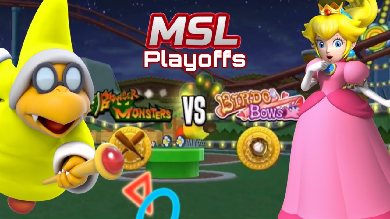 Mario Sluggers League S1 Playoffs - Monsters @ Bows | Game 2