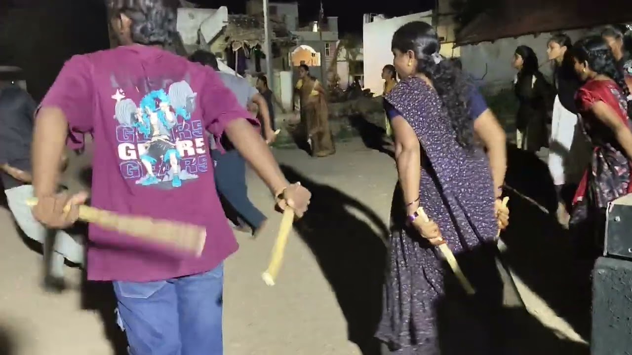 వంశీ DJ కోలాటం PDTR 9390171532 పబ్బాపురం ప్రాక్టీస్ లో ఉట్టి మీద కుడు సాంగ్