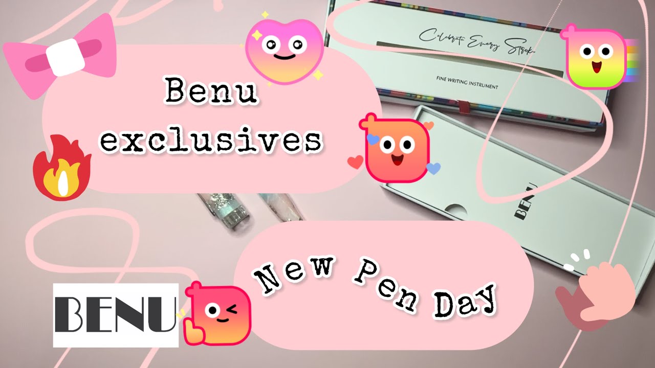 💫 Новый день с ручкой 💞 Эксклюзивные ручки Benu Astrogem