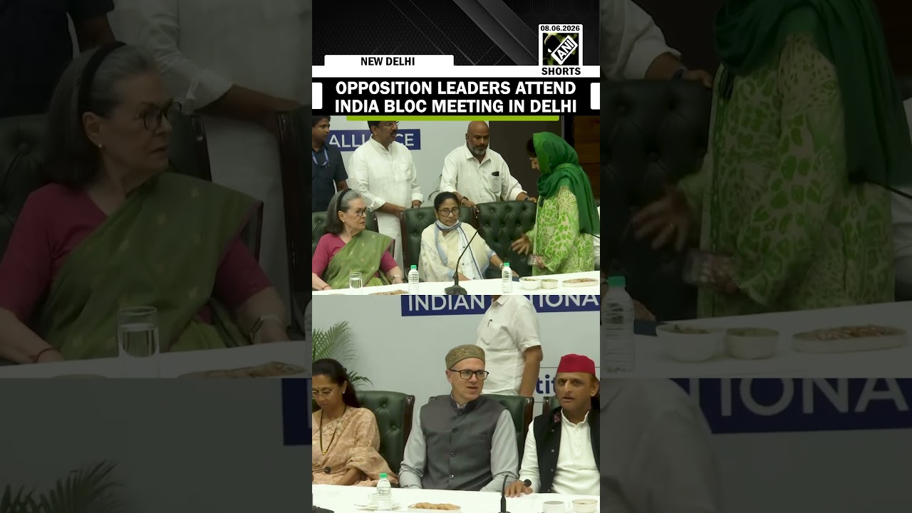 Watch! Opposition leaders attend crucial INDIA bloc meeting at Delhi&rsquo;s Constitution Club of India